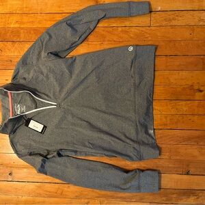 Gray Pullover Hoodie Soft Fabric Casual Style